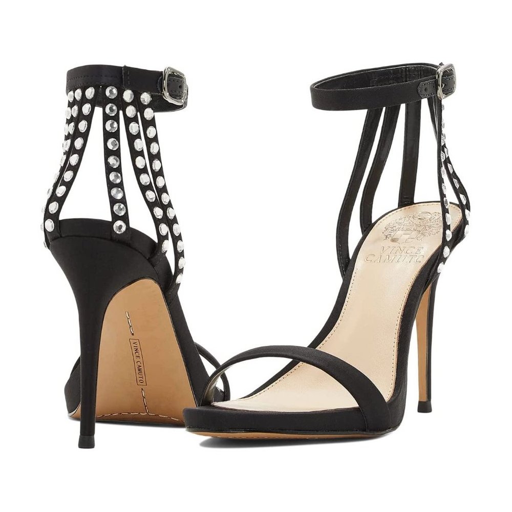 Vince Camuto Shoes Daphery Black Heeled Sandals